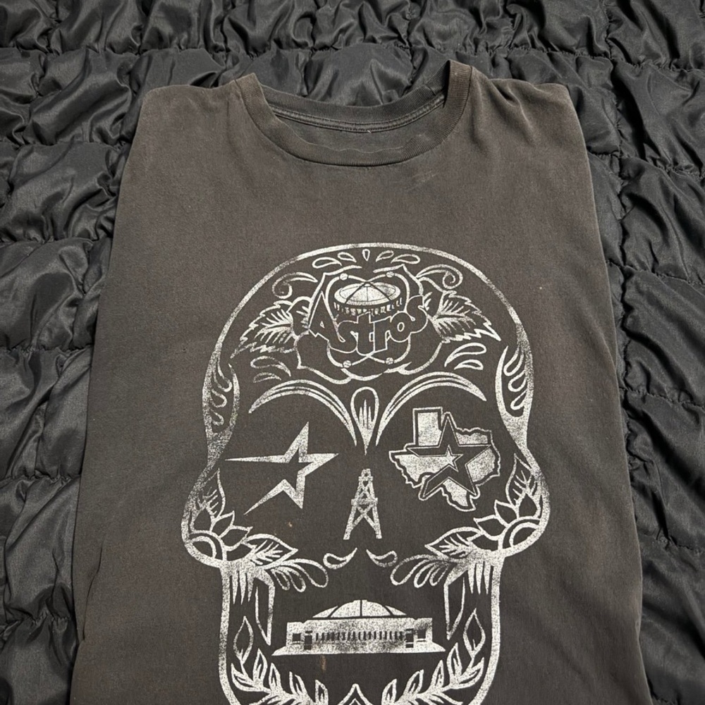 Astros Skull Shirt